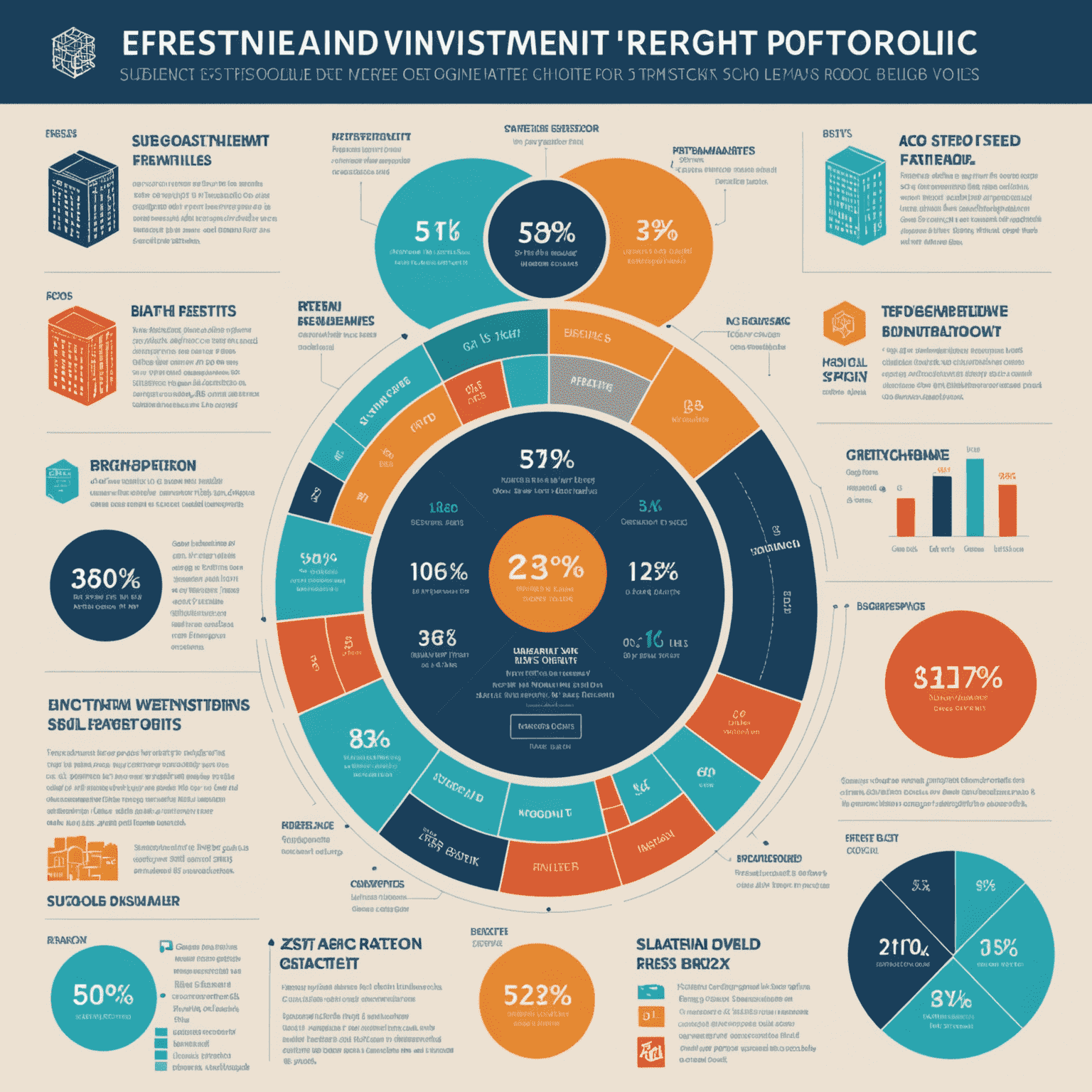 Infographic showing diverse investment portfolio suitable for older investors, including Singapore REITs, blue-chip stocks, and government bonds